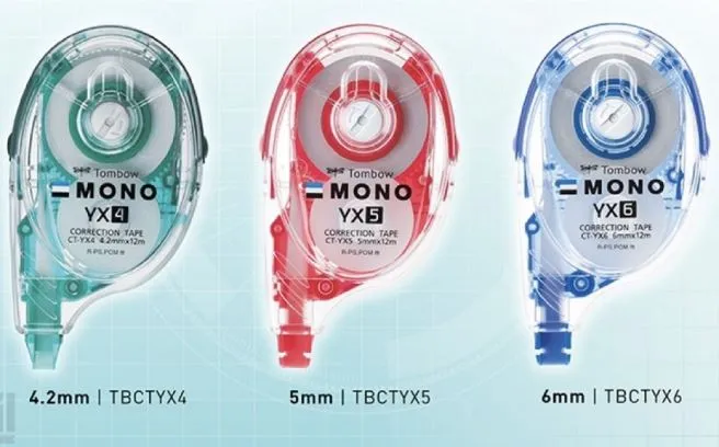 TOMBOW 蜻蜓牌 YX6 橫式改错机 (6mm x 12M)