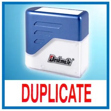 Deskmate 德士美 KE-D01A DUPLICATE 原子印（中空印章）