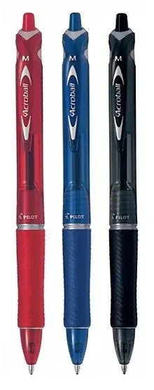 Pilot 百樂 BPAB-15F Acroball 按掣原子筆 (0.7mm) - 藍色