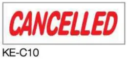 Deskmate 德士美 KE-C10 CANCELLED 原子印（中空印章）