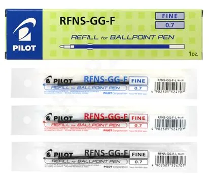 百樂牌 (Pilot) RFNS-GG-F 原子筆替芯 (0.7mm) - 黑色