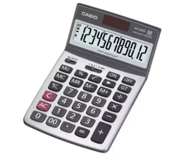 Casio AX-120ST 商用计算机(12位数)