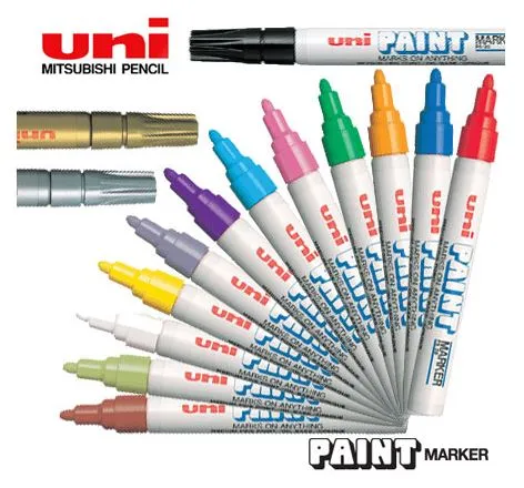 UNI PX-20 油漆筆（中字 / 2.2-2.8mm）