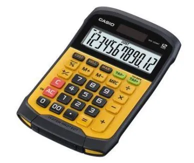 Casio WM-320MT 防水防塵桌面計算機（12位數）