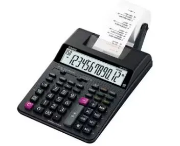 Casio HR-100RC 雙色出紙計算機（12位數）