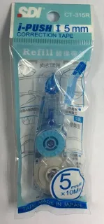 SDI 手牌 CT-315R/316R i-PUSH 輕鬆按可換式修正帶替芯