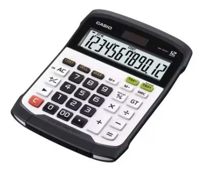 Casio WD-320MT 防水防塵桌面計算機(12位數)