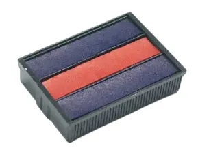 SHINY S-303-7 回墨印章替換印台（蓝色+红色）