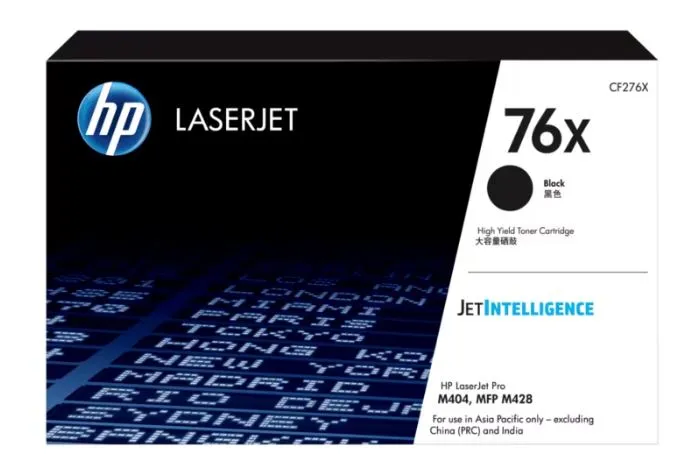 HP 76X 高印量黑色原廠 LaserJet 碳粉匣
