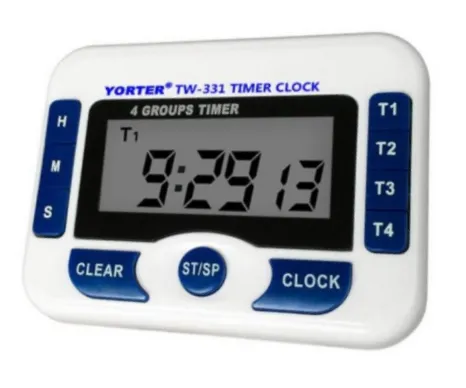 YORTER TW-331 4-Group Timer Clock 双频时计及计时器