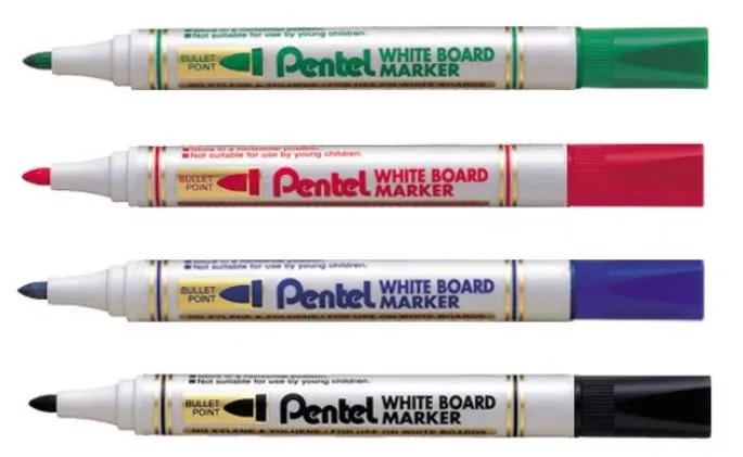 Pentel 飞龙 MW85 白板筆（圆咀/中字）