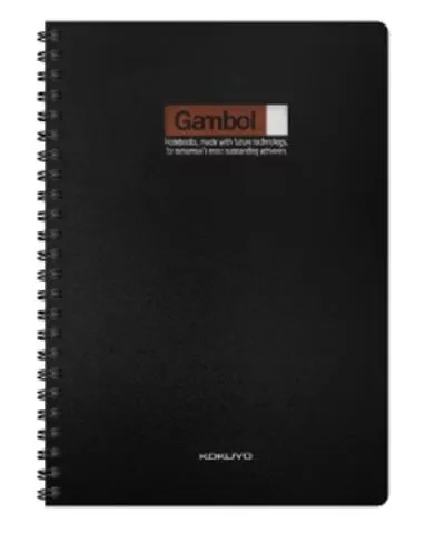 Gambol DS Twin-Wire PP Cover Notebook (Lined)