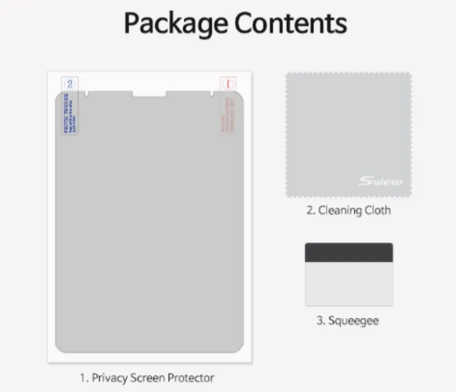 SVIEW iPad Mini 6 磁吸款抗藍光及防窺螢幕保護貼