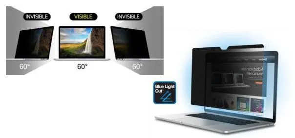 SVIEW MacBook Pro 13" (M1 & M2) Magnetic Privacy Filter with Anti-Blue Light